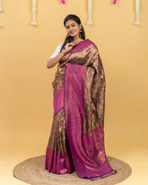 SC3962 - Dharmavaram Pattu Saree with Stone